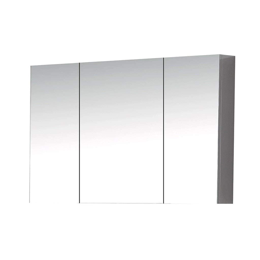 YTGDBDG Mirrors Badezimmerschrank aus Edelstahl, wandmontierter Badezimmerschrank, Waschtisch mit Ablage, wasserdichte Box