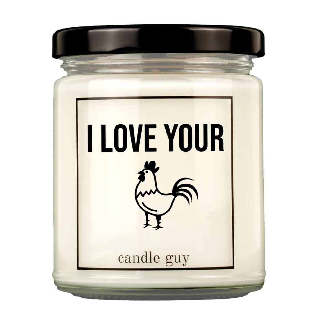 candle guy Duftkerze | I love your cock | Handgemacht aus 100% Sojawachs | 70 Stunden Brenndauer