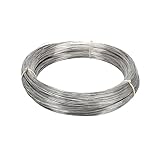 NORAZE 2/5/10 Meter 304 Edelstahldraht, weicher/Harter Stahldraht, einzelne Stahldrahtschnur, Durchmesser 0,05–3 mm (Size : Dia3.0mm (2M), Color : Hard Steel Wire)