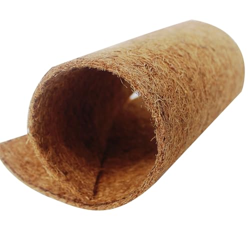 Yeselino BeardedDragon Substrat Kokosfaser-Bettwäsche für BeardedDragon Schlafunterlage Terrarien Liner Zubehör Haustier Teppich Bettwäsche Matte