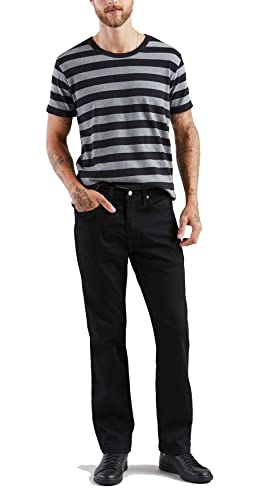 Levi's Herren 514 Straight Jeans, Schwarz (Nightshine 1036), 34 30