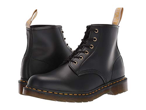 Dr. Martens Unisex-Erwachsene Vegan 101 modischer Stiefel, Black Felix Rub Off, 38 EU