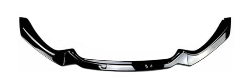 Splitter Für 1er F20 F21 2015~2019 118i 120i M135i M140i Performance Auto Frontschürze Lip Splitter Diffusor Body Kit Spoiler Frontlippe(Glossy Black)