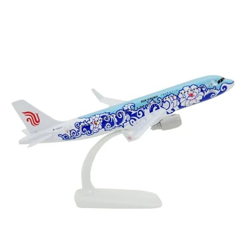 MENGE Aerobatic Flugzeug Für A320 Air China Color Drawing Machine Blue Peony Collector's Edition - Diecast 1:350 Simulation Aviation