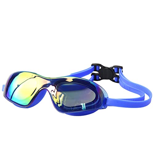 BFVAKBKYT Schwimmbrille, Schwimmbrille for Jungen, Schutz vor Auslaufen, Geschenkbox(Blue)