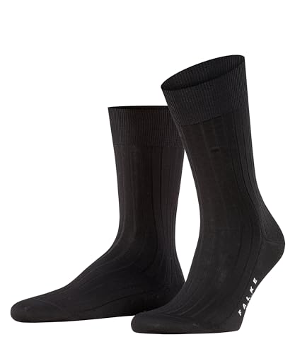 FALKE Herren Socken Milano, 97% Baumwolle, 1 Paar, Schwarz (Black 3000), Größe: 47-48