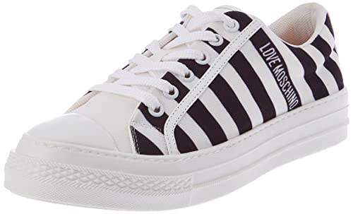 Love Moschino Damen Ja15944g0gjhe00a Sneaker, Schwarz, 41 EU