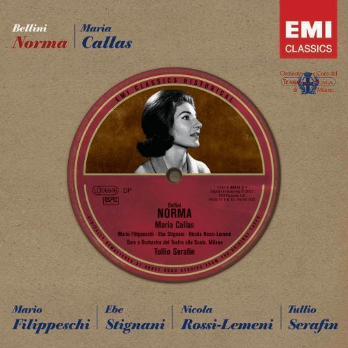 Bellini: Norma (complete opera) with Maria Callas, Tullio Serafin, Chorus & Orchestra of La Scala, Milan by Callas, Maria Box set, Original recording remastered edition (2005) Audio CD