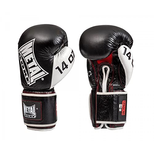 METAL BOXE Boxhandschuhe aus Leder, Sparring, 65 g