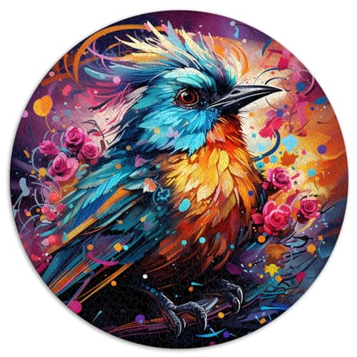 Puzzle für Fantasy Sparrow, 1000 Teile, Premium-Puzzle, 26,5 x 26,5 Zoll, lustige Puzzlespiele mit vollständig ineinander greifenden und zufällig geformten Teilen