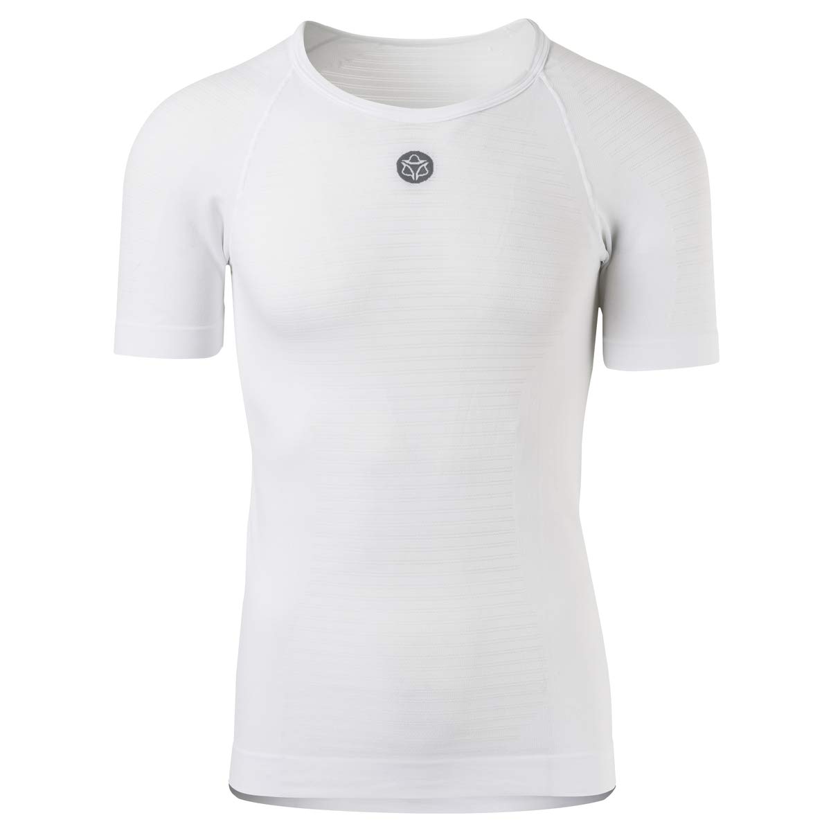 AGU Unisex-Adult Bianco Maglia Intima SUMMERDAY Base Maniche, S-M