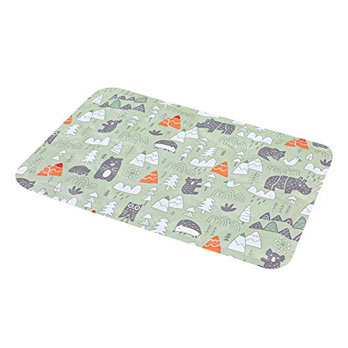 Rysmliuhan Shop Kühldecke Für Hunde Kühlmatte Für Katzen Trainingspads Kühlende Hundematte Kühlkissen für Hunde Kistenmatte Haustier Mat Hund Cool Mat Green,l