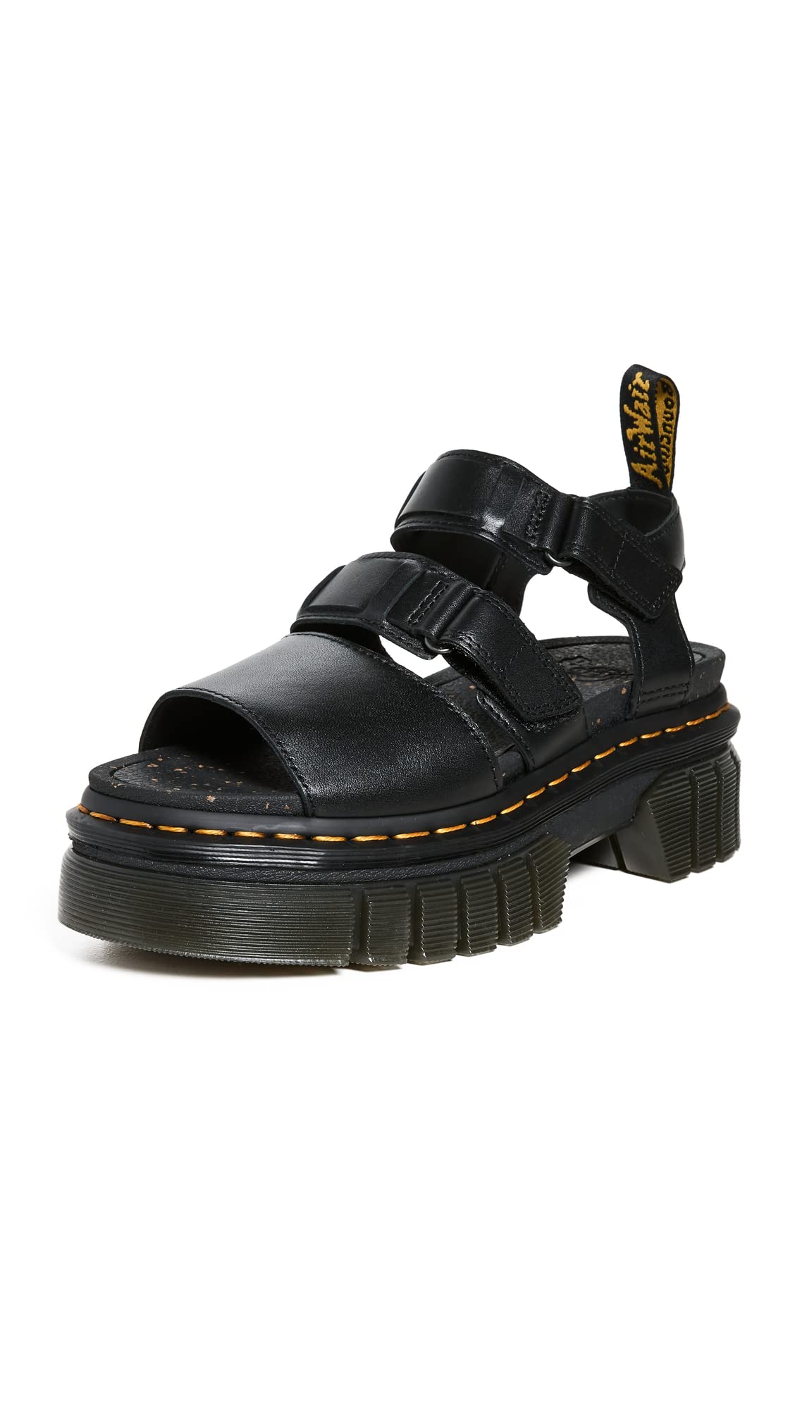 Dr. Martens Ricki 3-Strap Schwarz 36