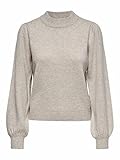 JDY Damen Jdyrue L/S Pullover Knt Noos, Chateau Gray, XXL