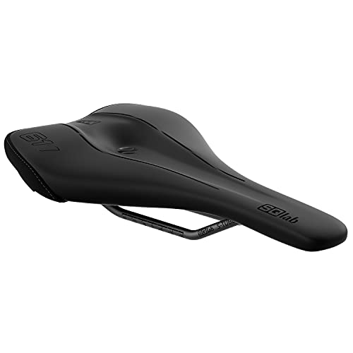 SQlab Unisex – Erwachsene 611 Ergowave Active 2.1 MTB Tech & Trail Fahrradsattel, Schwarz, 15 cm