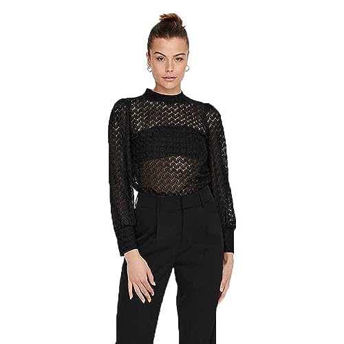 JDYAVERY L/S LACE TOP JRS NOOS