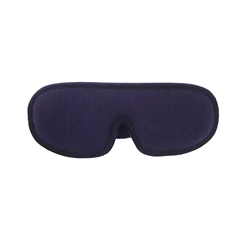 Übernachtung Taschen, Schlafmasken, 3D-Schlafmaske, blockiert Licht, weich gepolsterte Schlafmaske for Augen, Sleepmasker Augenschutz, Augenbinde, Augenmaske for Schlafen (Farbe: Marineblau) (Color :