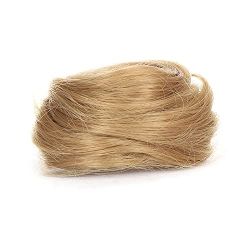 Bun Haarteile Dutt Messy Wavy Curly Scrunchies Clip-in-Claw-Haarknoten for die tägliche Party, synthetischer Chignon, zerzaustes Hochsteckfrisur-Haarteil, Haarverlängerung, Donut-Claw-Clip-Haar Brötch