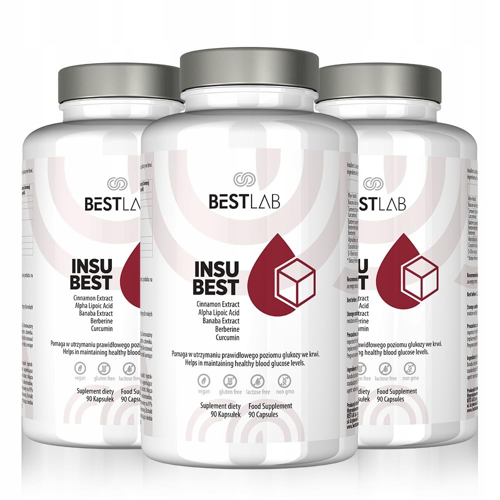 3x Best Labs InsuBest 90 Kapseln Diabetes Adipositas