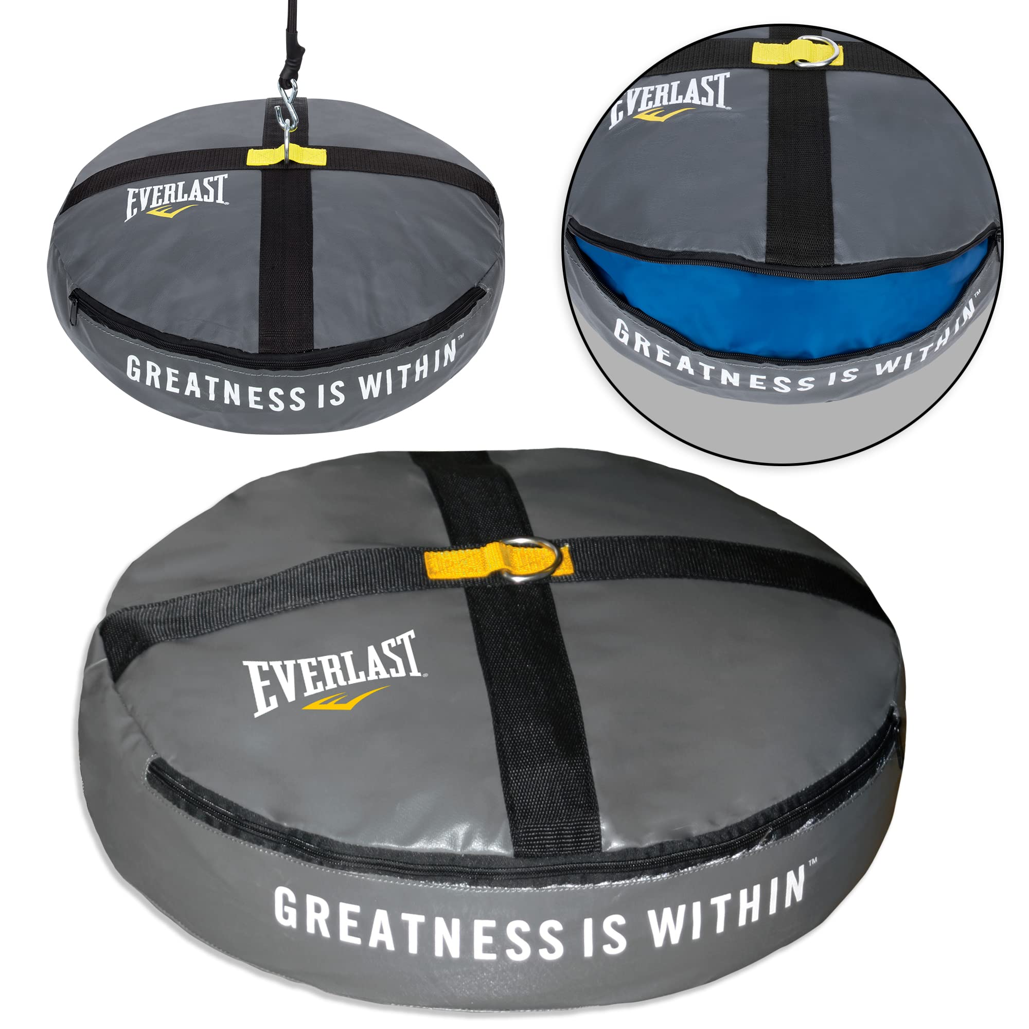 Everlast Unisex – Erwachsene Double End Anchor Box Equipment, Grau, Einheitsgröße EU