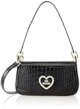 Love Moschino Damen Schultertasche, Schwarz