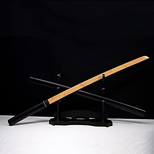 TIAYKO 103 cm Laido-Bambusschwerter,handgefertigtes Massivholz-Trainings-Holzschwert mit Scheide,Japanisches Katana,Bokken,geeignet für Cosplay,Lai,Sammlung,Heimdekoration,Schwertübungen