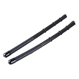 2 Stück Percussion Bürsten Professionelle Nylon Drahtbürste Draht Trommelstock Bürste Trommelbürsten Trommelbürste Jazzes Trommelbürsten