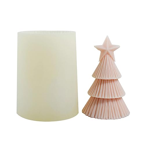 Weihnachtsbaum Silikonform Kerzenherstellung Weihnachtsbaum 3D Seifenform Aromatherapie Kerzenharzform