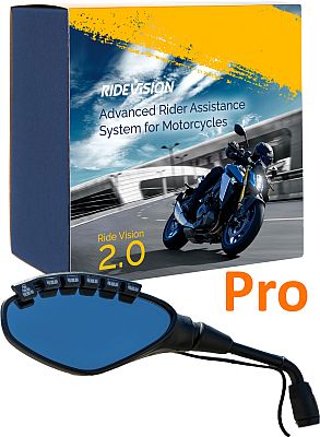 Ride Vision 2.0 Pro m. LED Indikator, Fahrer-Assistenz-System