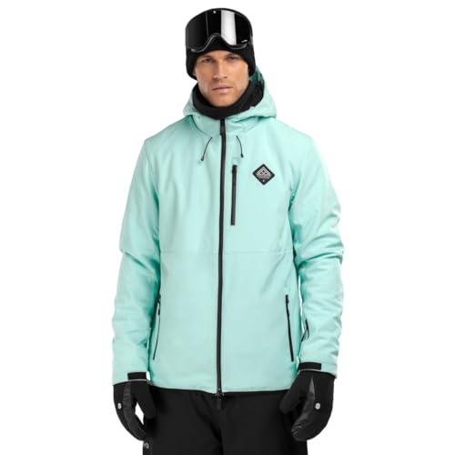 SIROKO - Softshell Jacke für Schnee W2 Senja - XL - Türkis