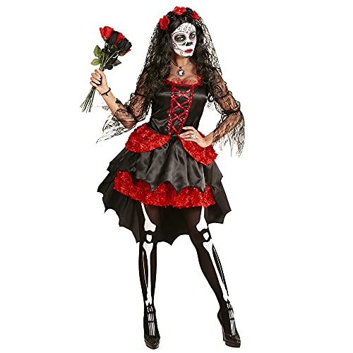 Widmann 11009589 Erwachsenen Kostüm Dia De Los Muertos Braut, womens, L