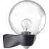 ESYLUX AL P Monza 130sw EL10026119 Wandleuchte mit Bewegungsmelder E27 Glühlampe Schwarz