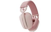 Logitech Zone Vibe 100 Headset (kabellos, rosa)