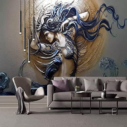 Ästhetik Der Geprägten Modekunst 3D Tapeten Wanddekoration Fototapete Sofas Wohnzimmer Wandbild Schlafzimmer-300cm×210cm