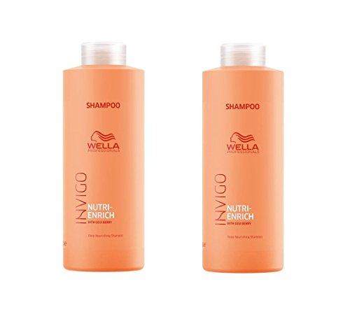 Wella Invigo Nutri-Enrich Deep Nourishing Shampoo, 1000 ml, 2 Stück