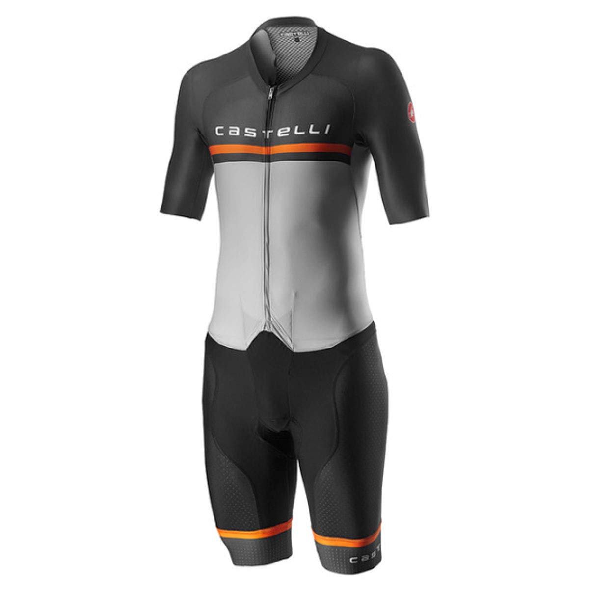 CASTELLI Sanremo 4.0 Speed Suit, Body für Herren XL Silver Gray