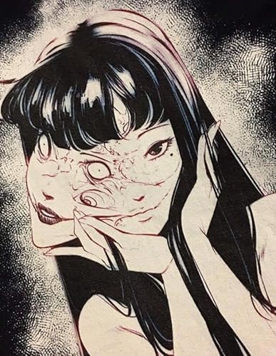 HfmQuisutron 1000 Stück Japanische Horror Anime Tomie Anime Poster Holzpuzzle Für Erwachsene Spielzeug Dekompression Spiel Qp98Za