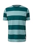 QS Herren 2143221 T-Shirt Mit Streifen, 67g0, XXL EU