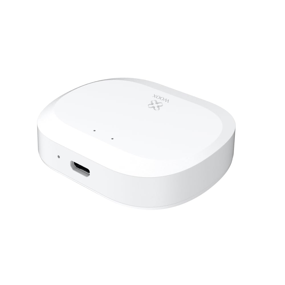 Woox 741570 Gateway Smart Wireless Bis zu 50 Geräte, R7070 Weiß, bianco