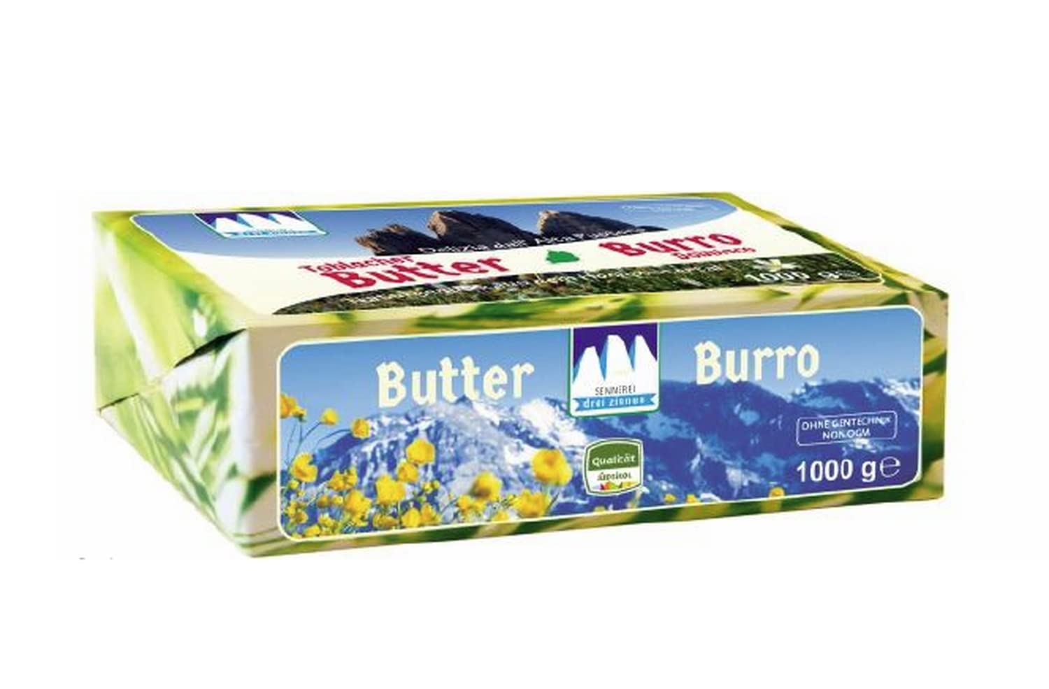 Toblacher Butter Stange 1 kg. - Sennerei Drei Zinnen