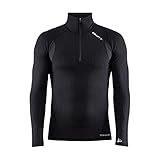 Craft Herren Active Extreme X Zip Ls M Oberteile, Schwarz, L