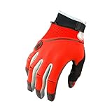 O'NEAL | Fahrrad- & Motocross-Handschuhe | MX MTB DH FR Downhill Freeride | längerer Handschuhbund, Mesh-Elemente für maximale Belüftung | Revolution Glove | Erwachsene | Rot Schwarz | Größe XL