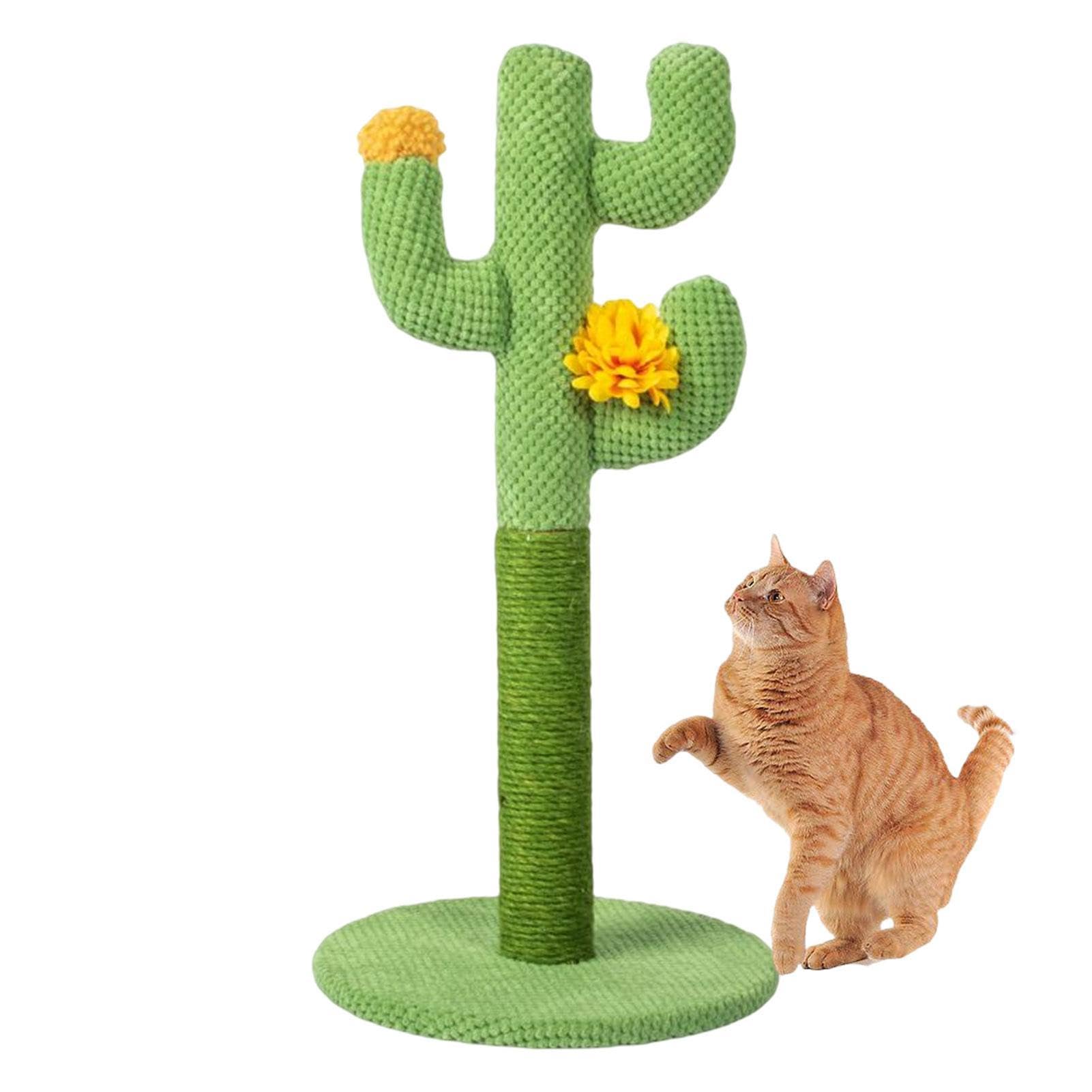 Kratzturm für Katzen | Kratzbaum und Katzenmatte | Kratzbaum für Kätzchen schützt Ihre Möbel mit Kratzstäben und Pads aus natürlichem Sisal für Katzen