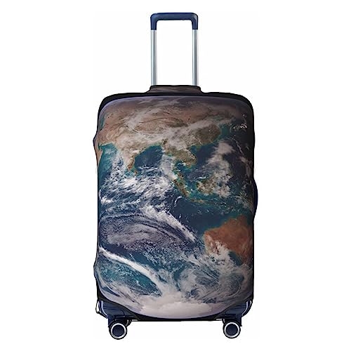 Miniks Earth Reisegepäckabdeckung, robuster Kofferschutz, passend für 45,7 - 81,3 cm große Gepäckstücke, klein, Schwarz, Small