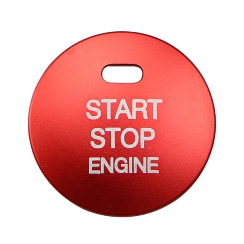 Interieurleisten Für Mazda 3 BM BN 6 GJ1 GL CX4 CX5 CX 5 Für Axela CX3 Für Atenza Auto Motor Start Stop Zündung Schlüssel Ring Abdeckung Innen Dekoration Innenausstattung(1Piece Red)