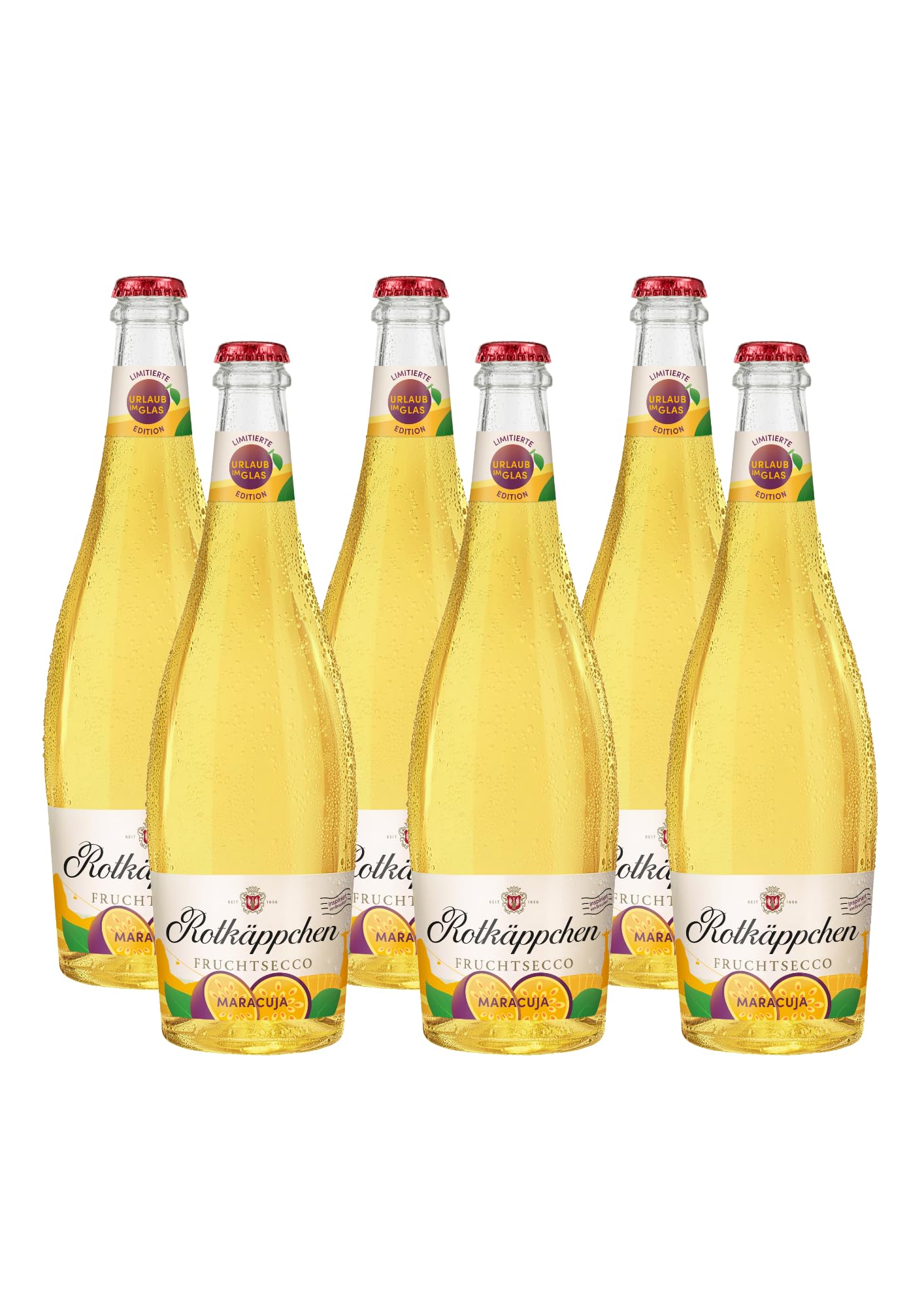 Rotkäppchen Fruchtsecco Maracuja (6 x 0,75l) - die fein-perlende Alternative mit dem exotisch-fruchtigen Charakter