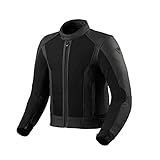 Revit Ignition 4 H20 Motorrad Leder-/Textiljacke (Black,58)