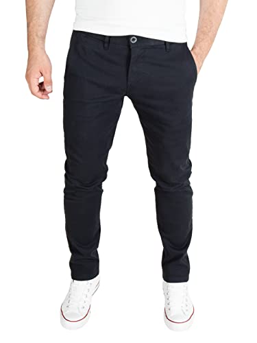 WOTEGA Adriano - Chino Hosen Für Herren - Männer Stoffhose Slim Fit - Baumwoll Chinohosen, Blau (Night Sky 193924), W36/L32