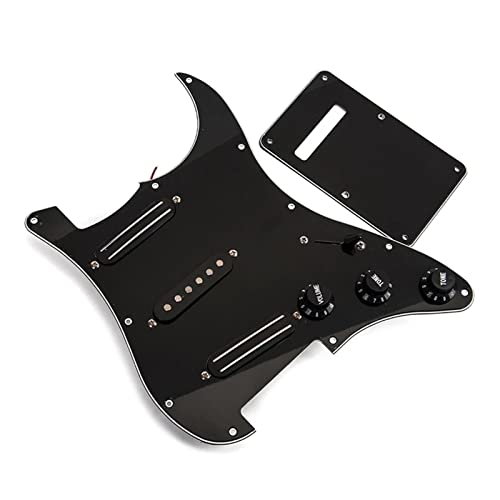 E-Gitarren-Parts-St-Single-Panel-Doppel-Pickup-Line-Pickups Geladene Vorverdrahtete Gitarre Geladenes Schlagbrett