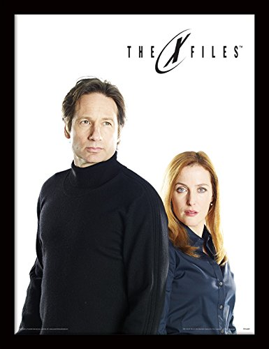 Pyramid International The X-Files (Bleached) 30x40 cm gerahmter Druck, 250GSM PAPERWRAP MDF, Mehrfarbig, 44 x 33 x 4 cm